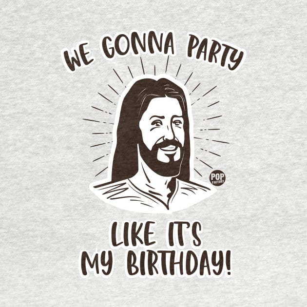 BIRTHDAY PARTY JESUS by toddgoldmanart